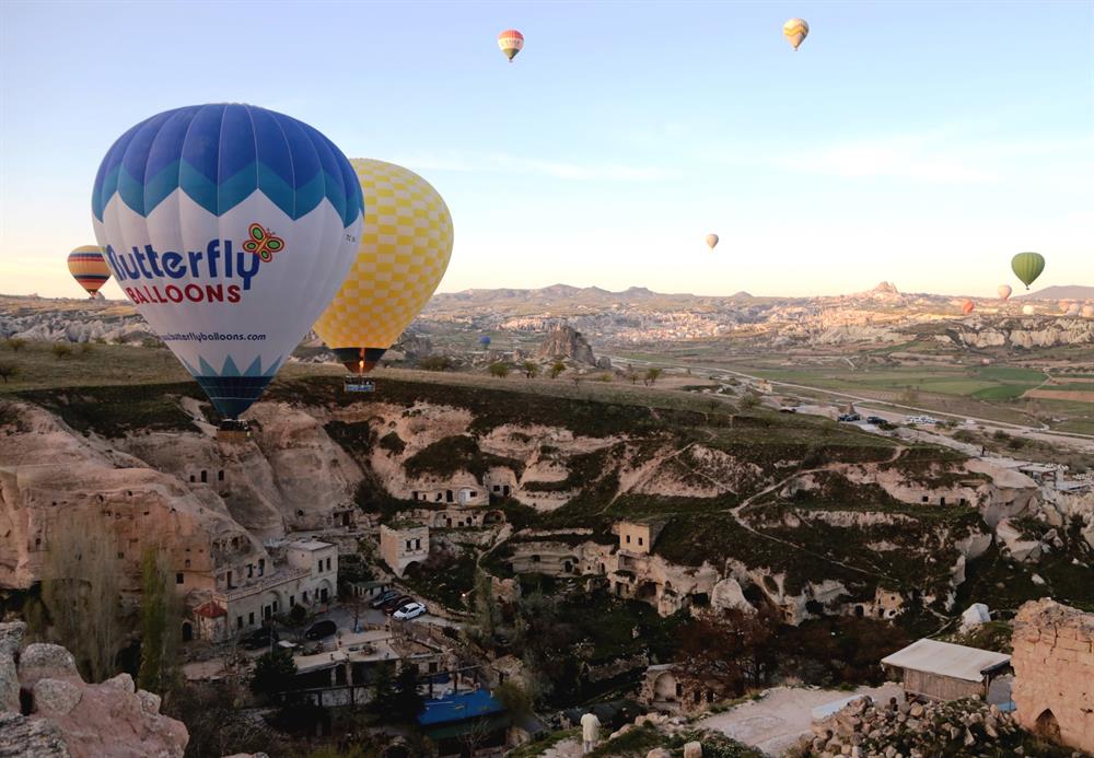 Hot air ballooning in Cappadocia