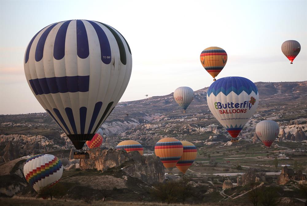 Hot air ballooning in Cappadocia