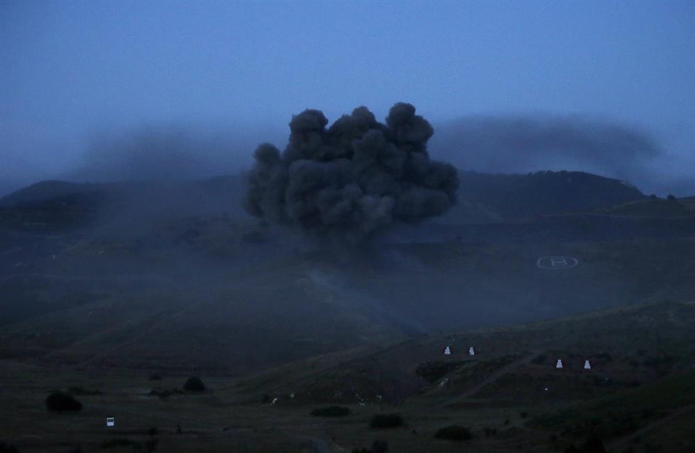 Turkish ATAK helicopter pounds targets during EFES 2018 military drills