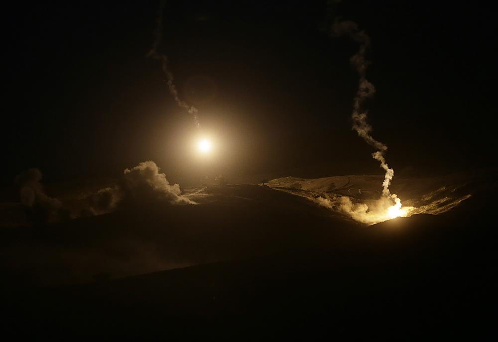 Turkish ATAK helicopter pounds targets during EFES 2018 military drills