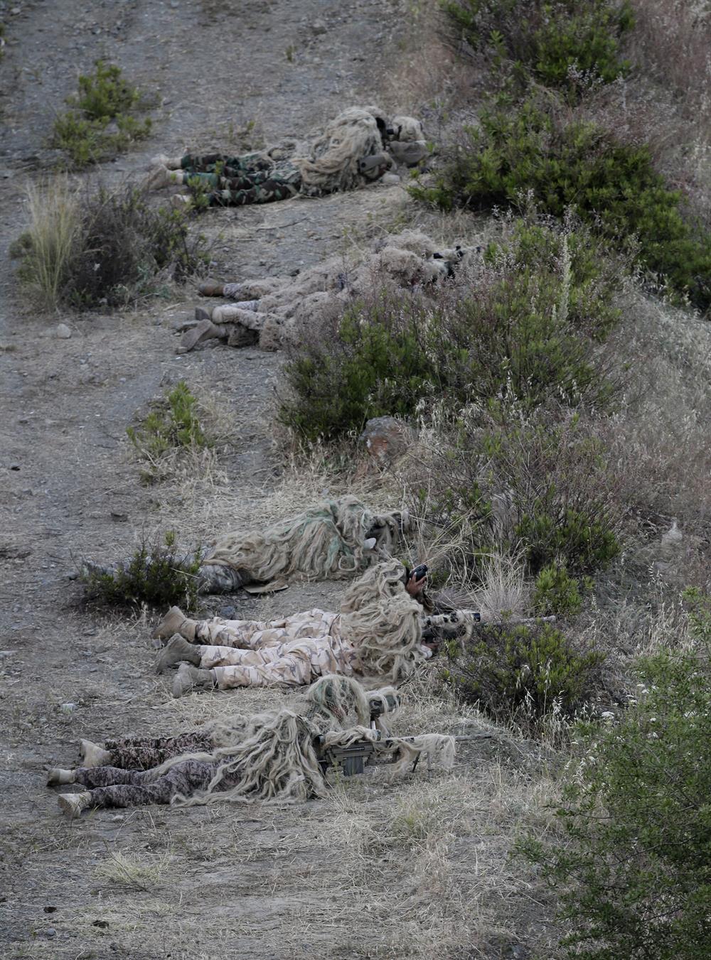 Turkish ATAK helicopter pounds targets during EFES 2018 military drills
