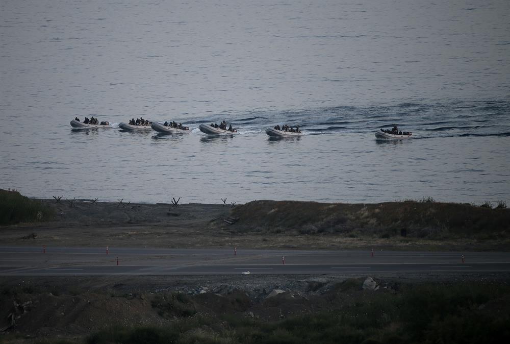 Turkish ATAK helicopter pounds targets during EFES 2018 military drills