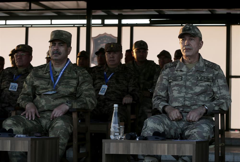 Turkish ATAK helicopter pounds targets during EFES 2018 military drills