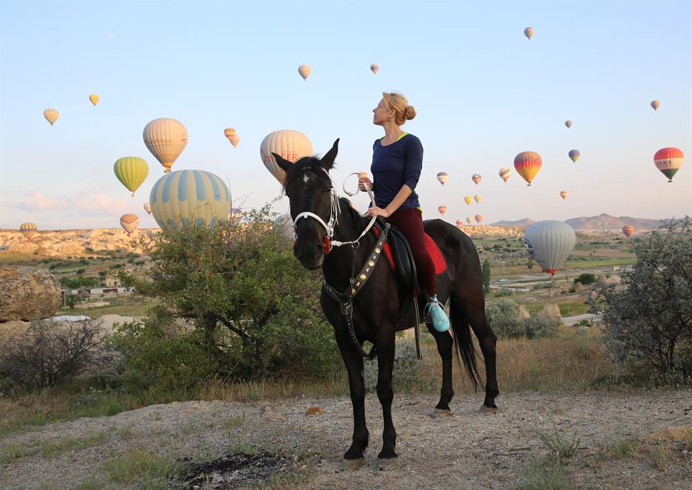 Stunning horses in Turkey’s fairytale Cappadocia