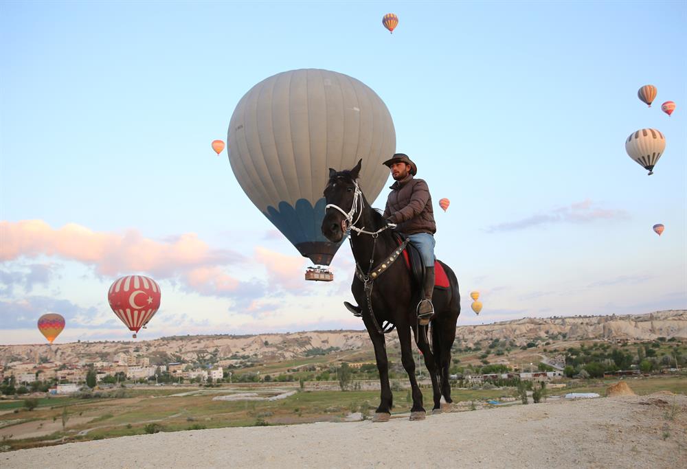 Stunning horses in Turkey’s fairytale Cappadocia