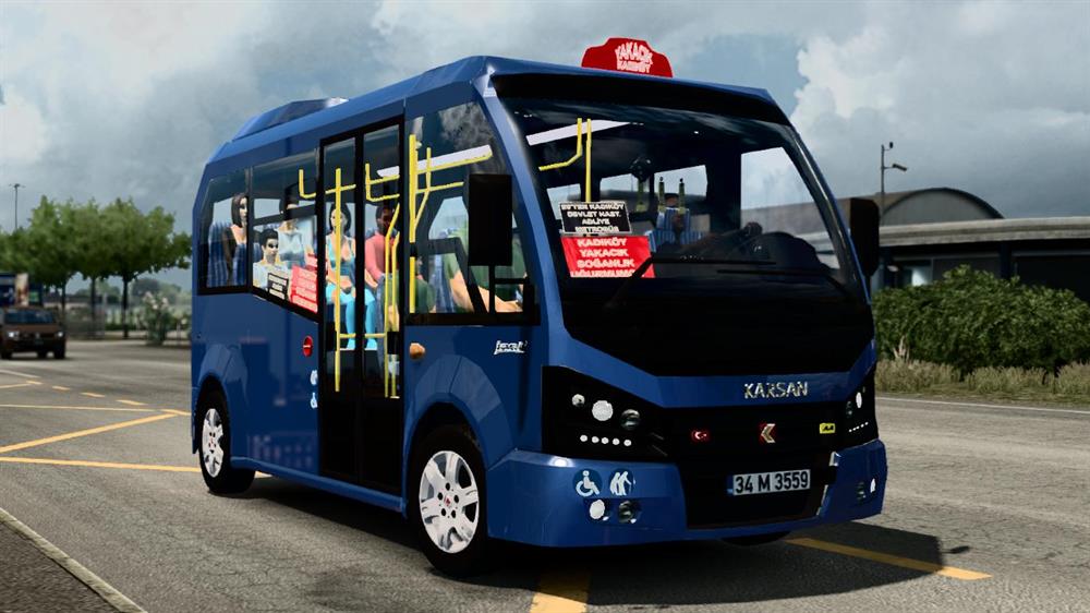 Bmw Motorundan Gucunu Alan Minibus Karsan Jest Electric