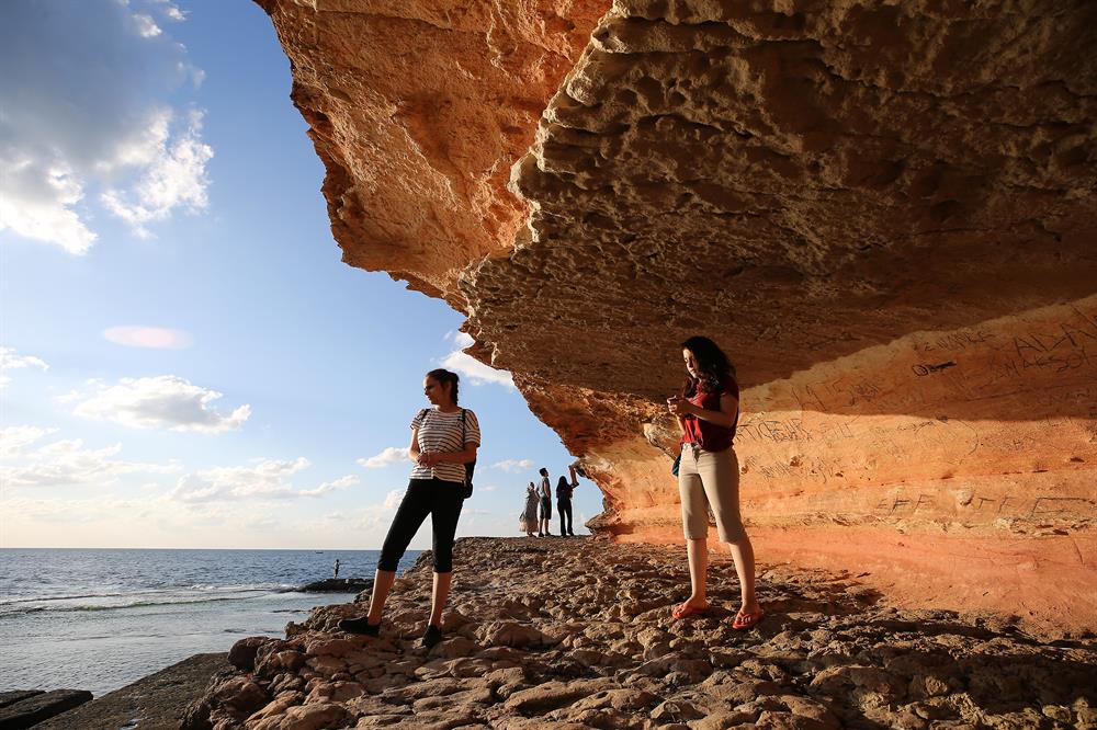 Kefken Pink Rocks in Turkey's Kocaeli