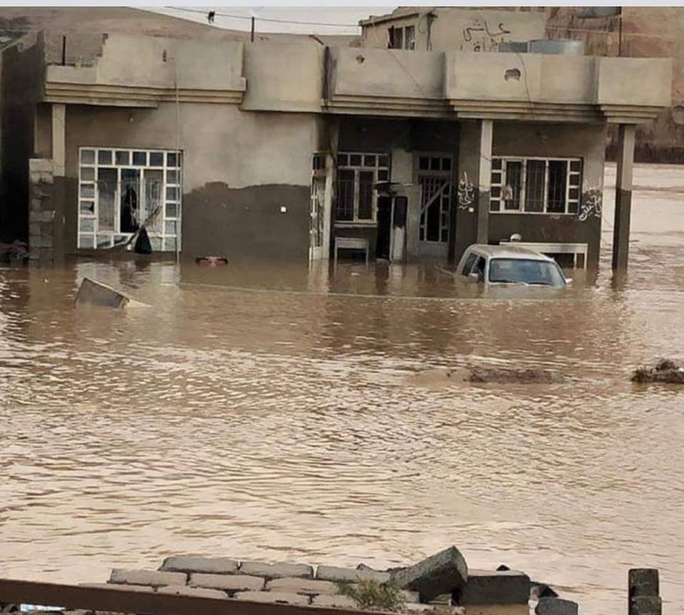 Flash floods in northern Iraq have killed at least nine people, including women and children, and severely damaged thousands of homes, officials said Friday.

