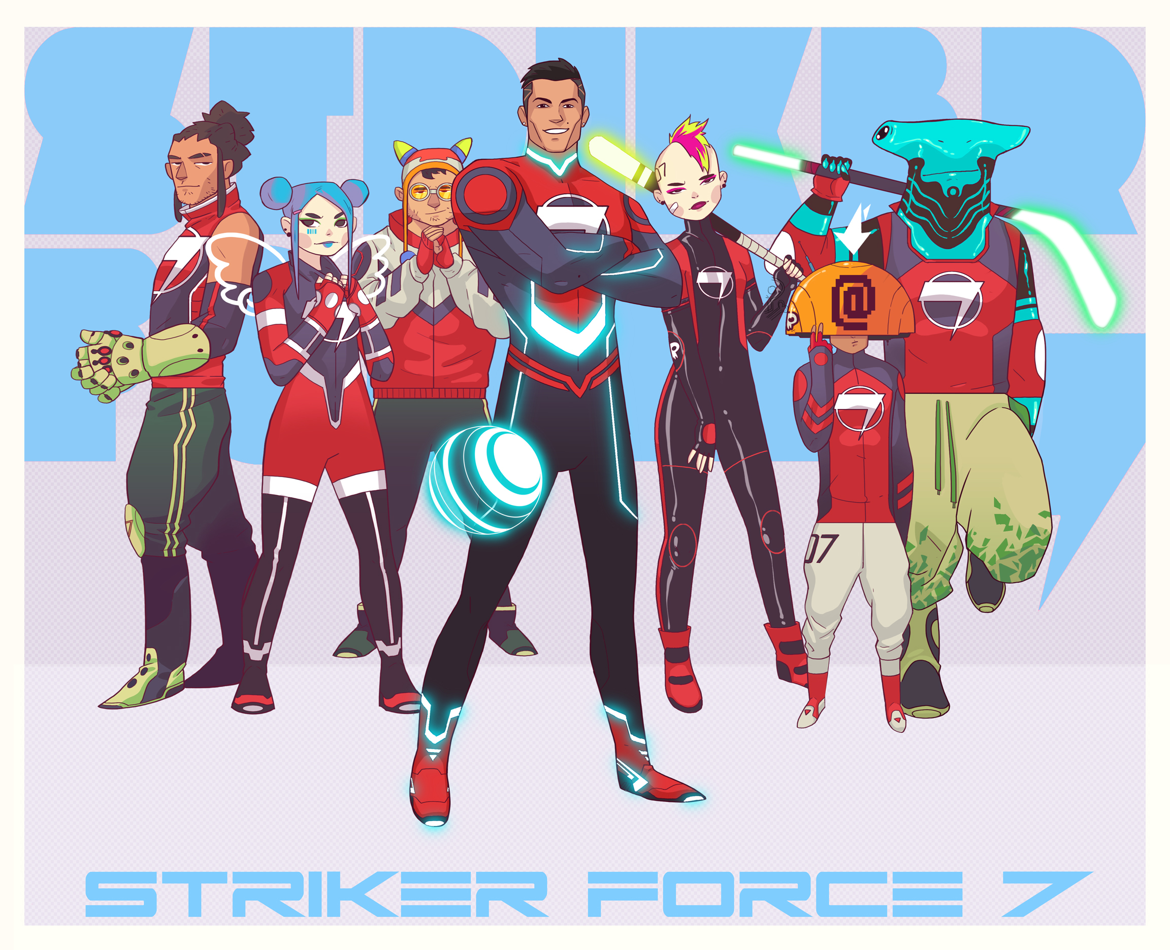 Ronaldo Nin Cizgi Roman Ve Animasyonu Strike Force 7 Nin Konusu Ne Ne Zaman Cikiyor