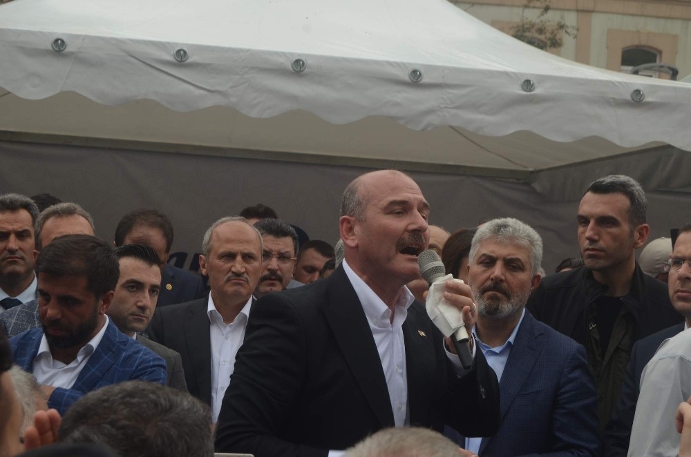 Süleyman Soylu kendisine tepki gösterilmesiyle ilgili konuştu