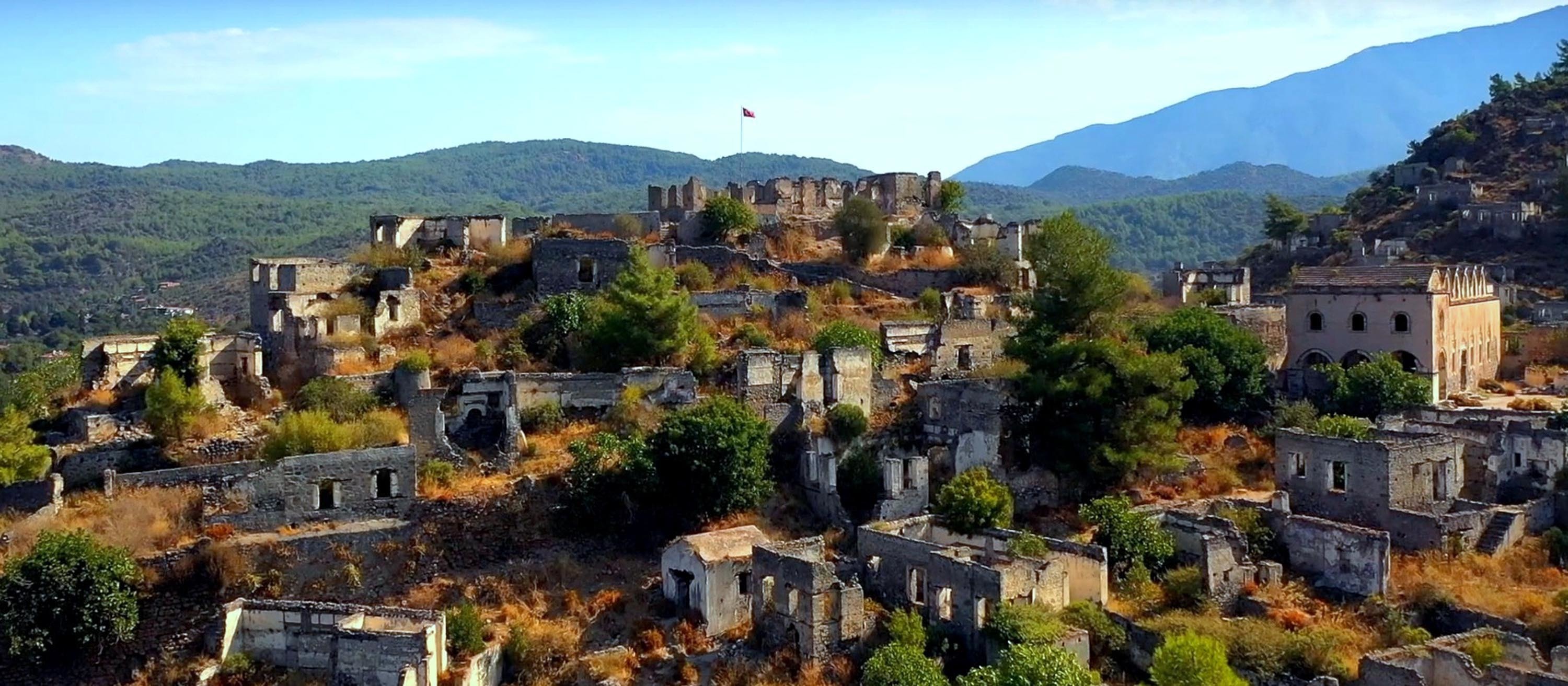 Tarihi Koyu Heyecan Sardi Fethiye Nin Kayakoy Mahallesi Nde Oscar Odullu Gladyator Filmi Cekilebilir