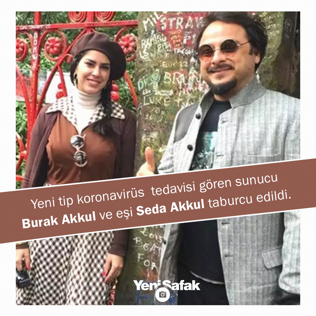 Unlu Sunucu Burak Akkul Ve Esi Seda Akkul Taburcu Edildi Infografikler Yeni Safak