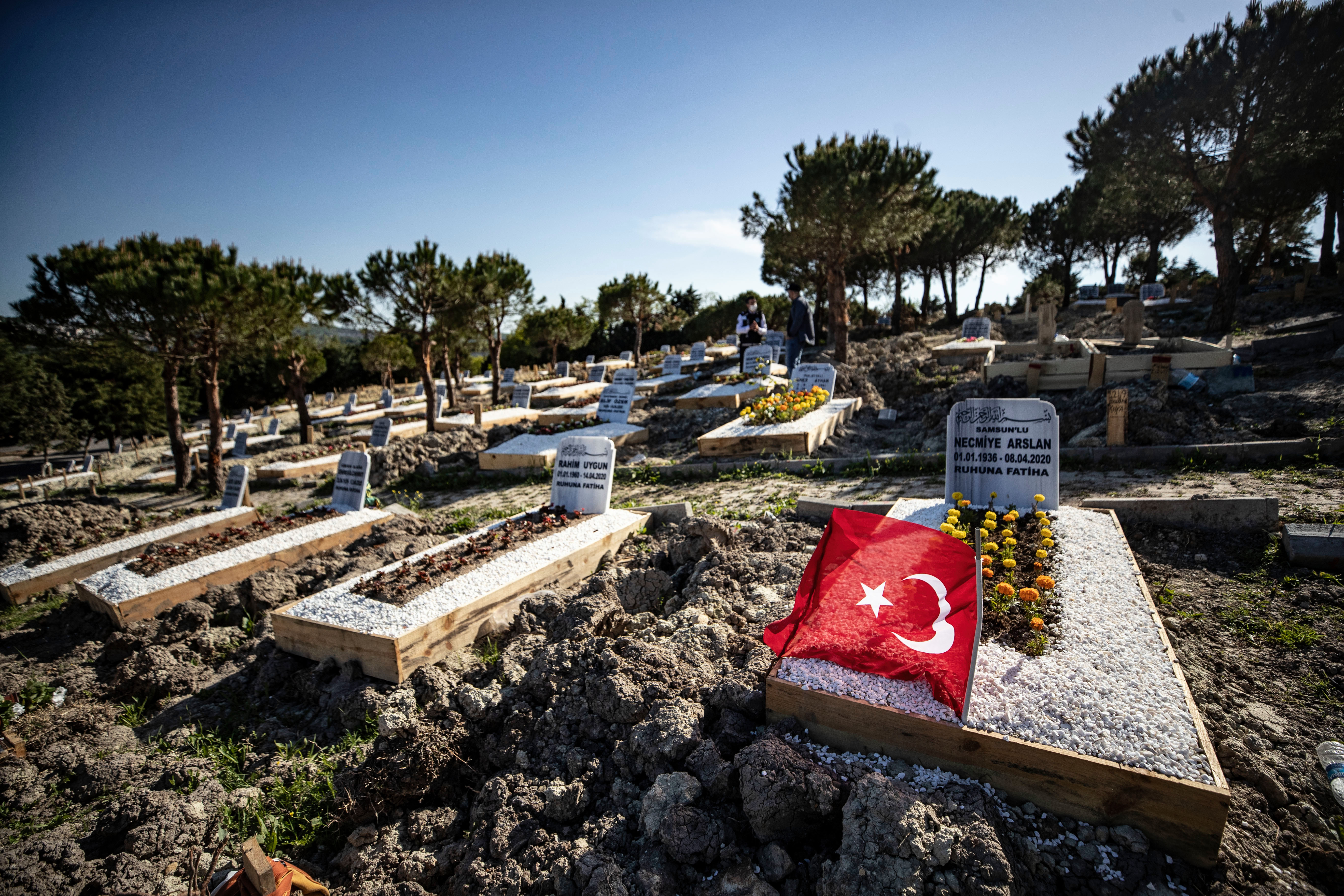 https www yenisafak com koronavirus tabutla defin koronavirusten olenler boyle topraga veriliyor 3539401