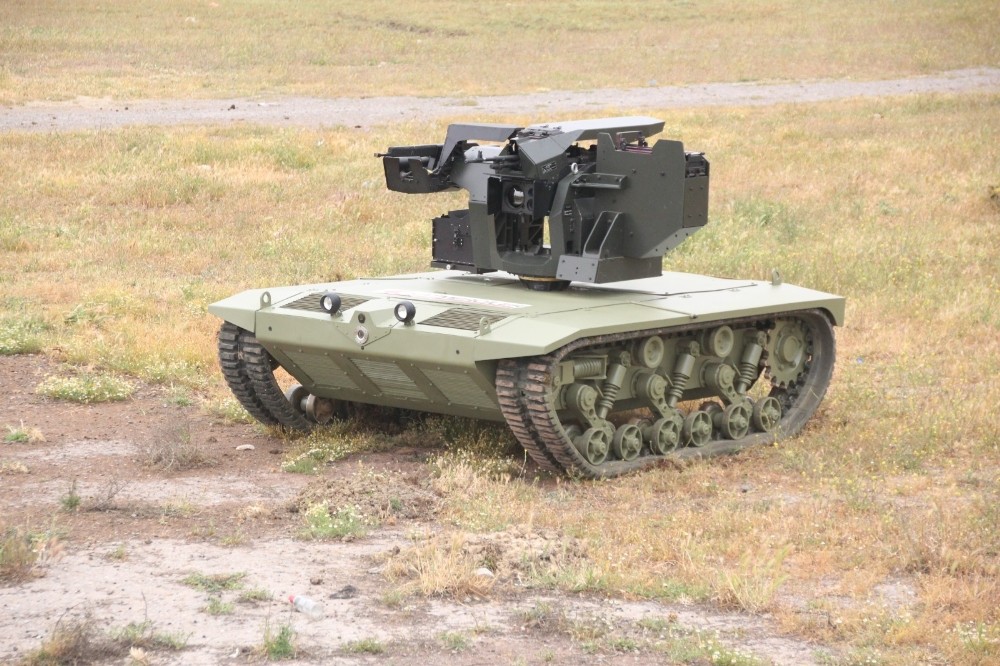 dunyadaki muadillerinden daha ustun insansiz mini tankin seri uretimine baslandi ve 2021 tsk ya teslim edilecek yeni safak
