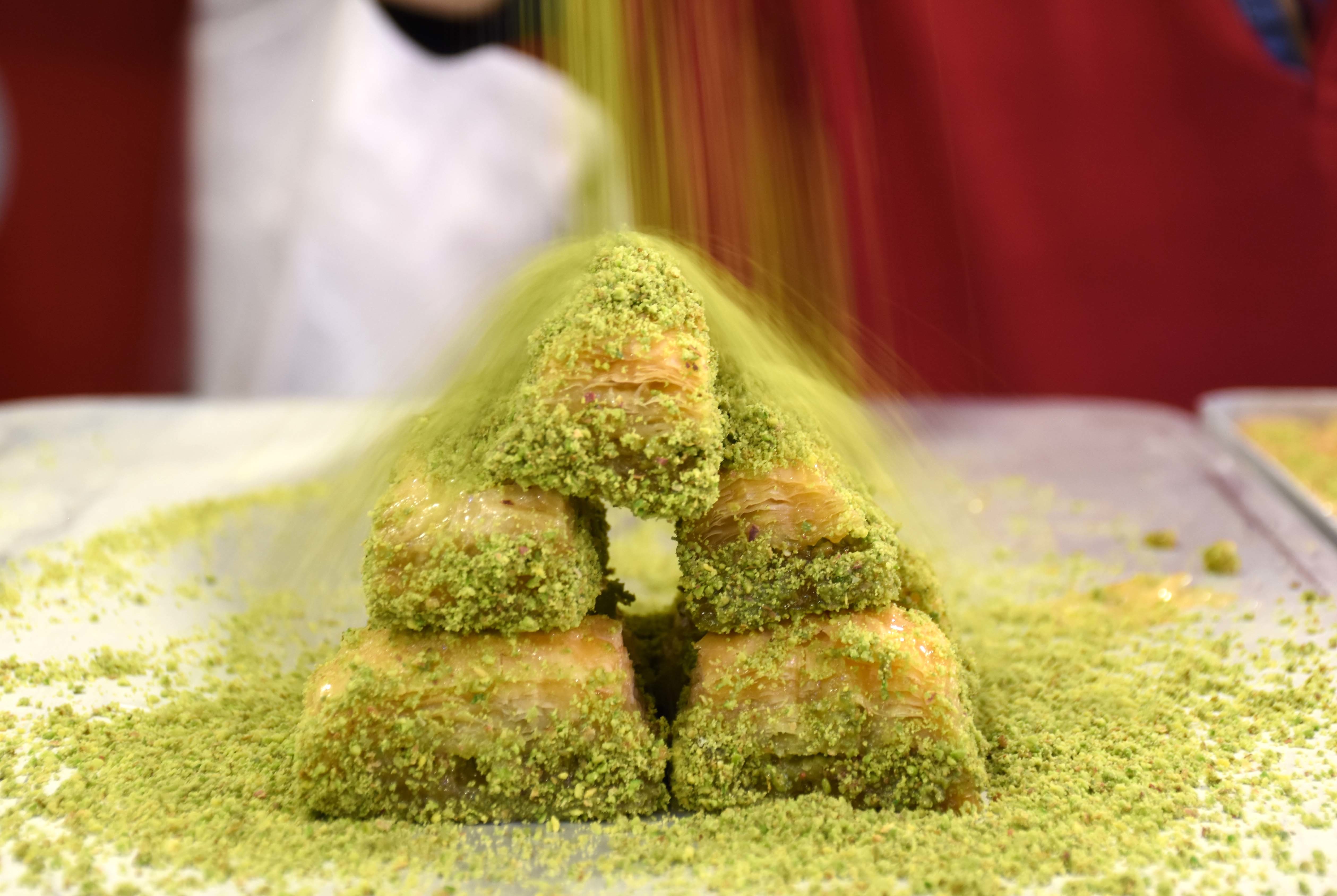 Turkish baklava makers busy ahead of Eid