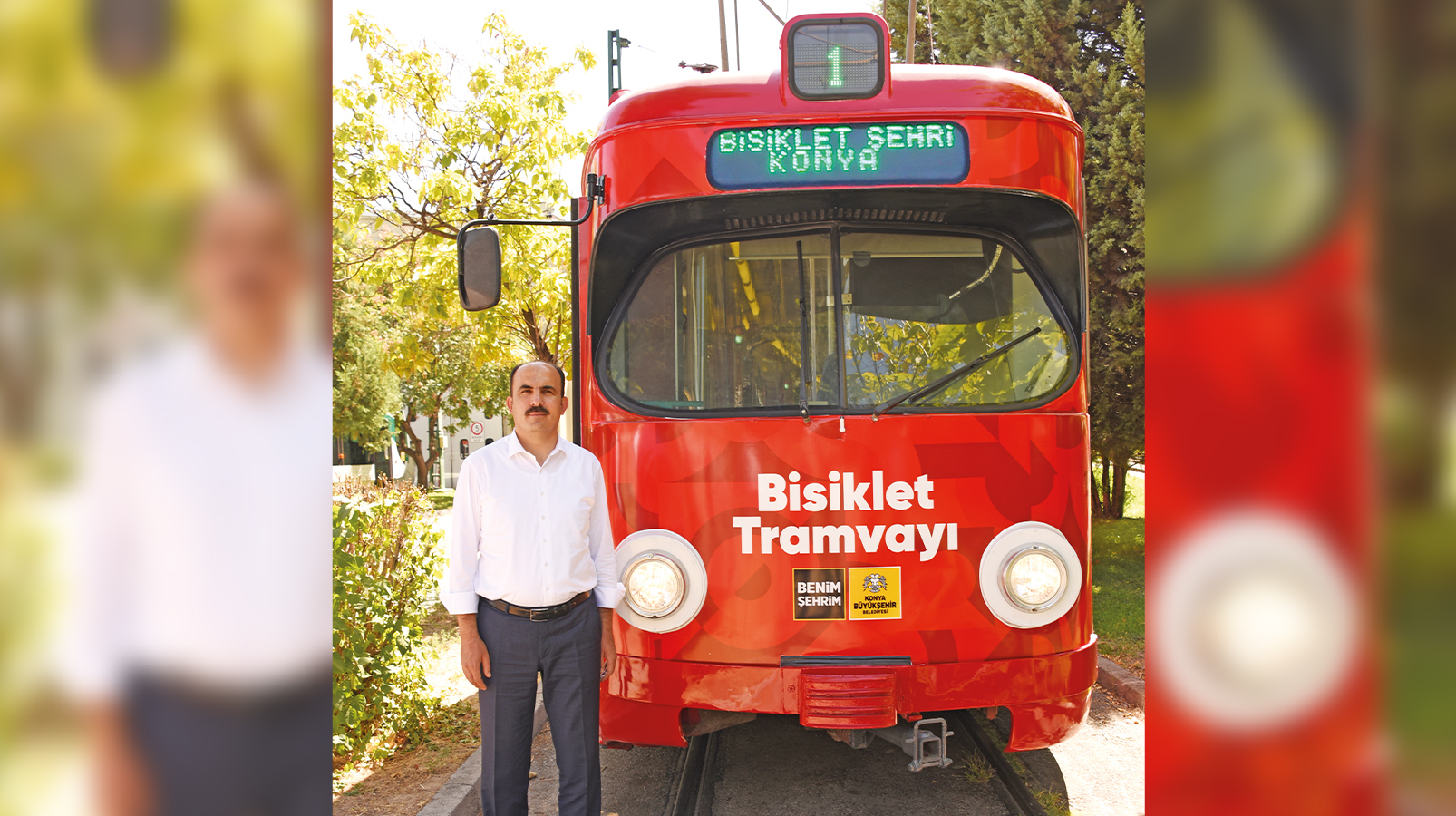 Konya Da Bisiklet Tramvayi Donemi Bisiklet Kullanicilarina Yonelik Projenin Dunyada Benzeri Yok