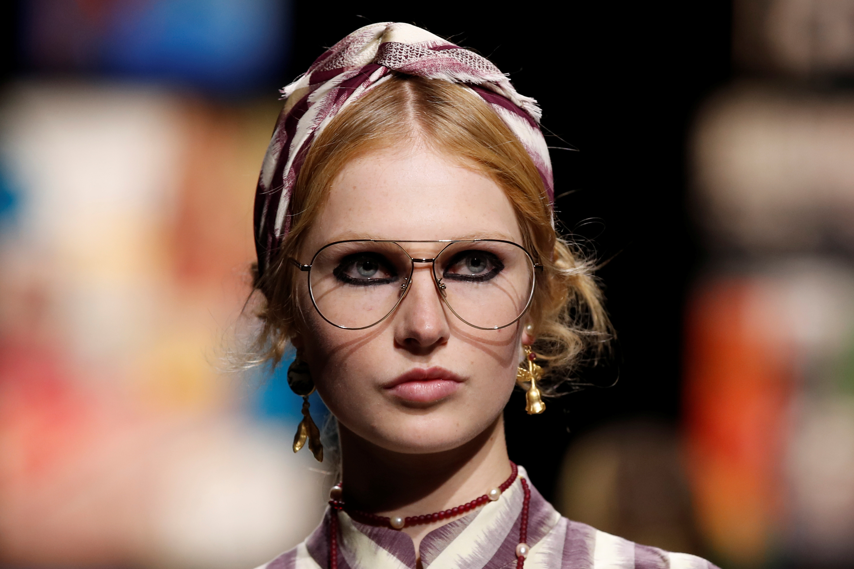 I fell in Dior! Luxury house returns to the catwalk in Paris Fashion Week