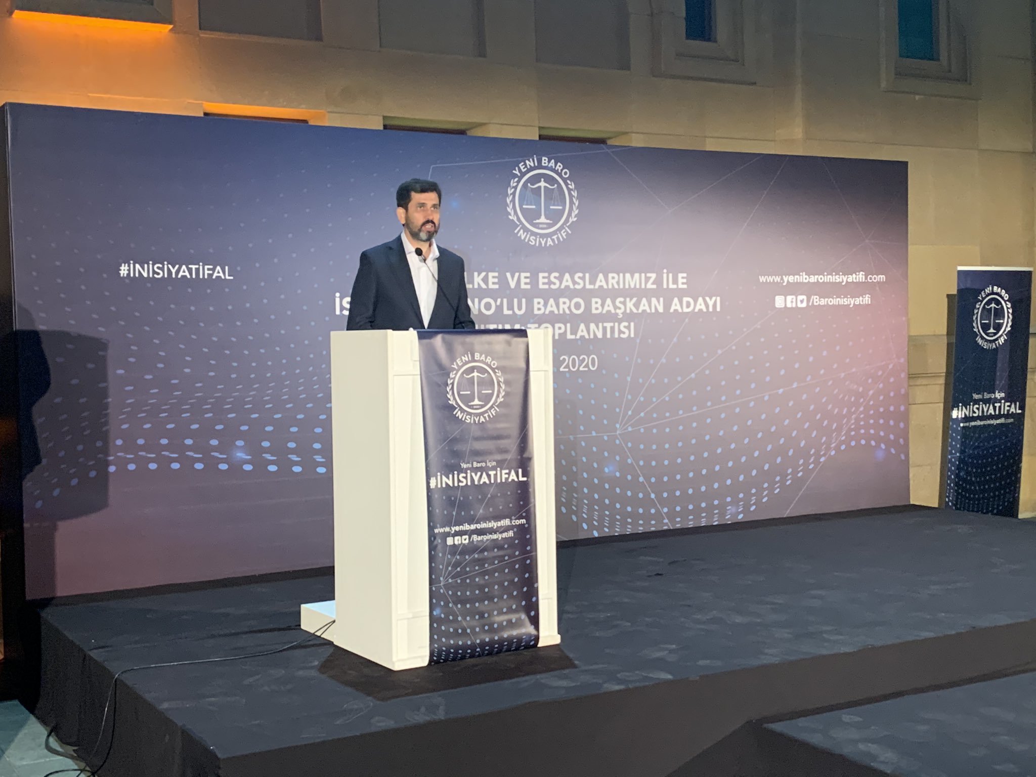 Istanbul 2 Nolu Baro Inisiyatif Grubunun Baskan Adayi Cavit Tatli