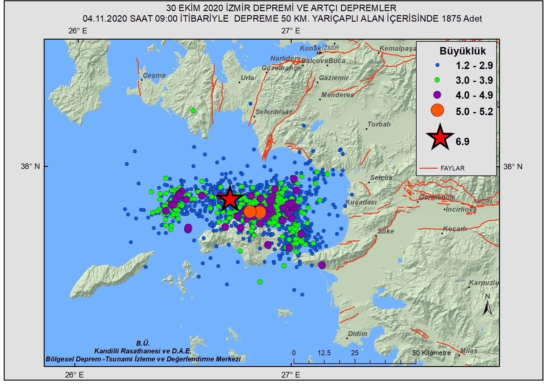 Kandilli Rasathanesi Nden Izmir Aciklamasi 1875 Artci Deprem Oldu