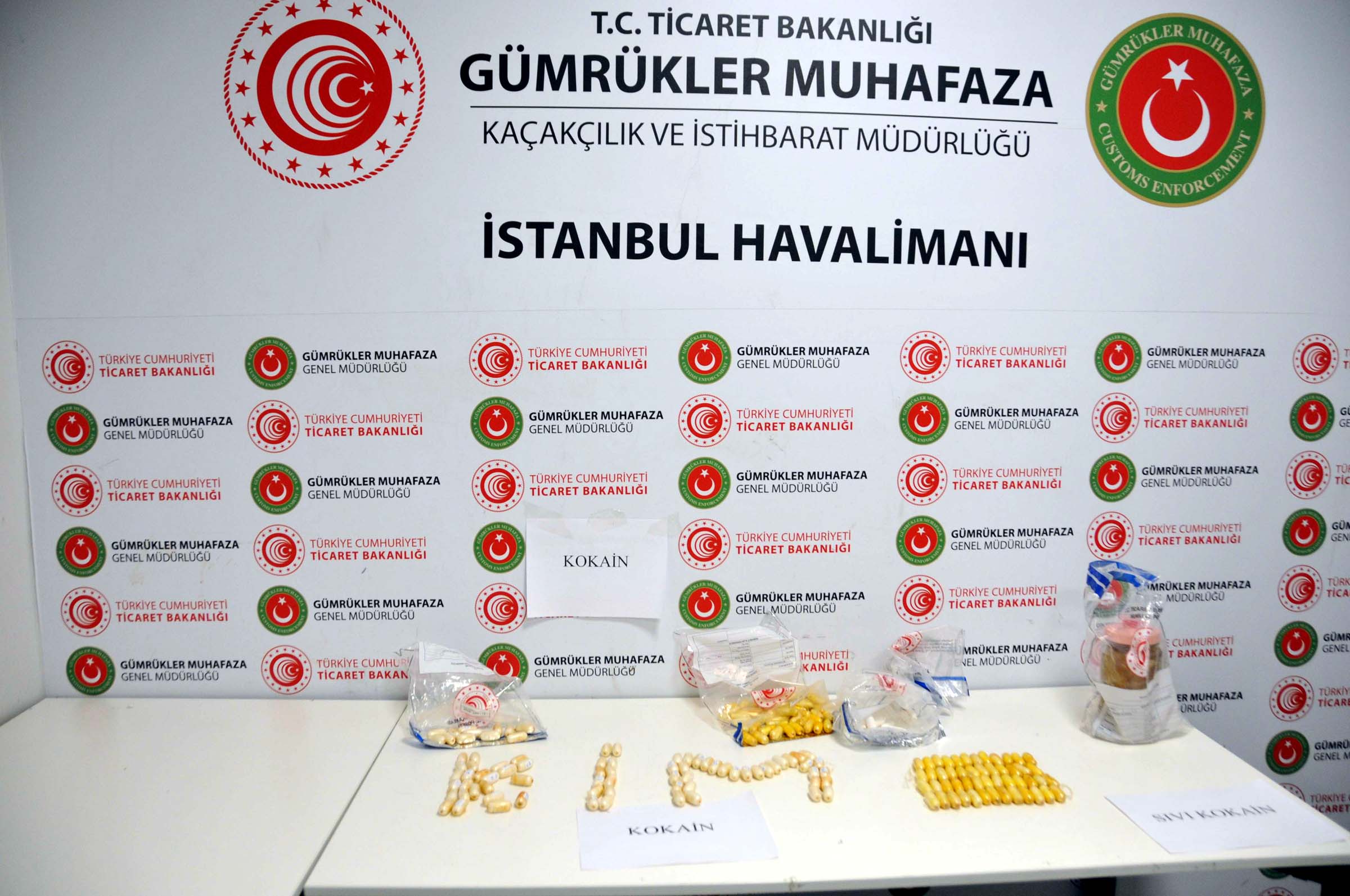 Three drug couriers caught with stomachs full of 'cocaine' at Istanbul Airport