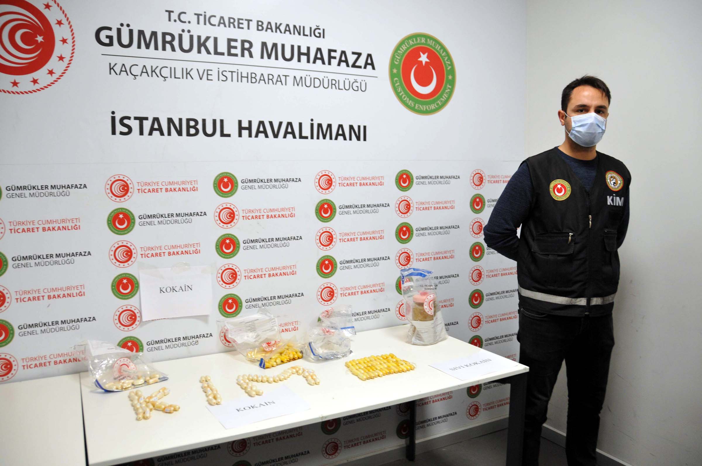 Three drug couriers caught with stomachs full of 'cocaine' at Istanbul Airport