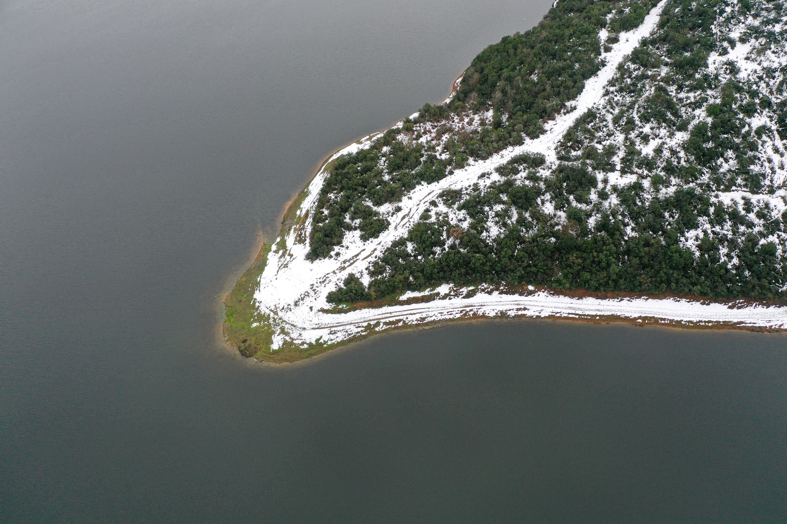 Water levels in Istanbul dams increase after lastest snowfall
