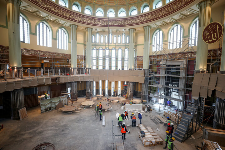 Istanbul’s Taksim mosque nears completion ahead of Ramadan opening