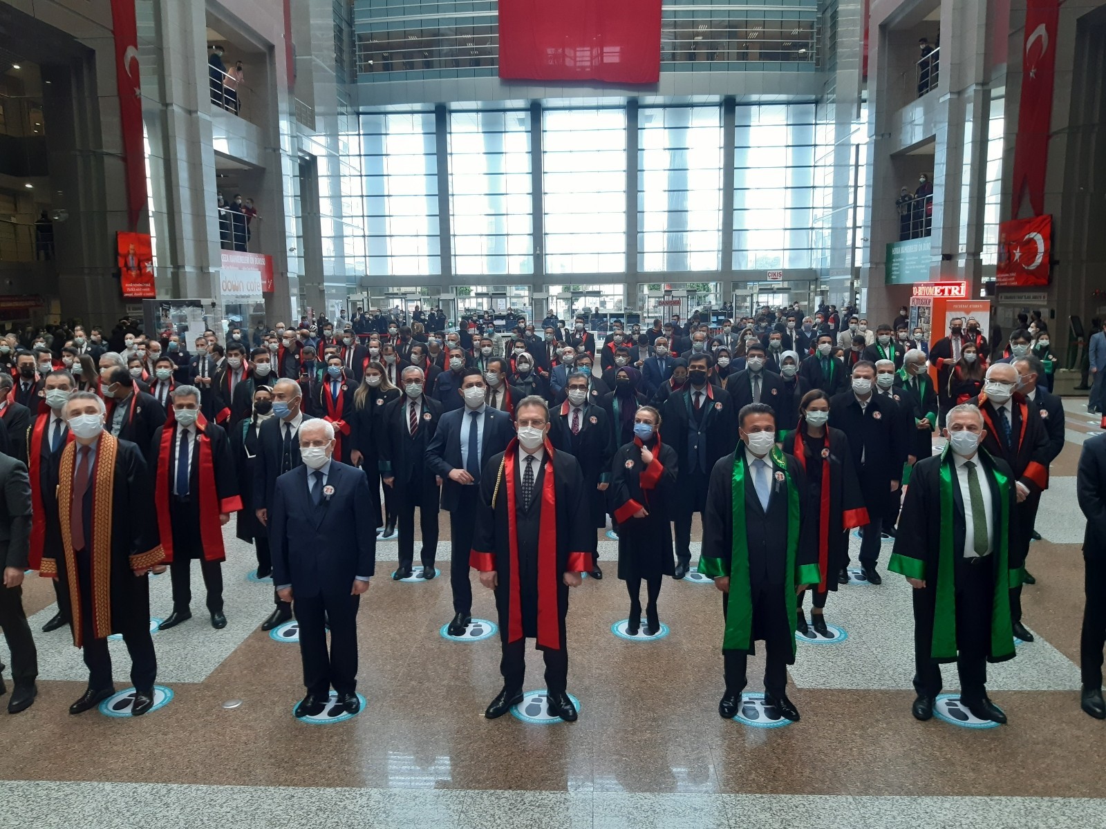 Şehit Savcı Mehmet Selim Kiraz için İstanbul Adalet Sarayı'nda anma töreni