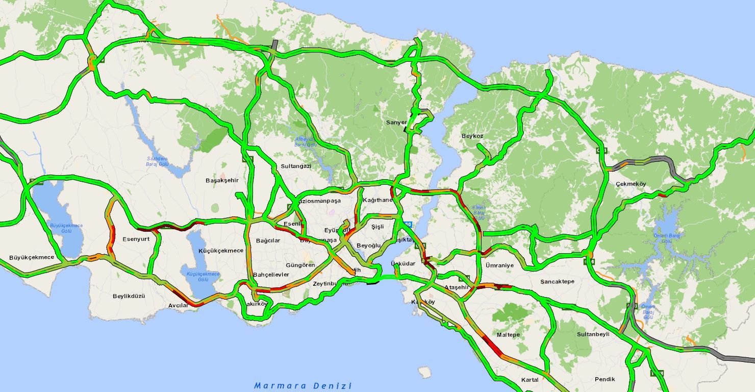 istanbul da ramazan ayinin ilk gununde trafikteki sakinlik dikkat cekti yeni safak