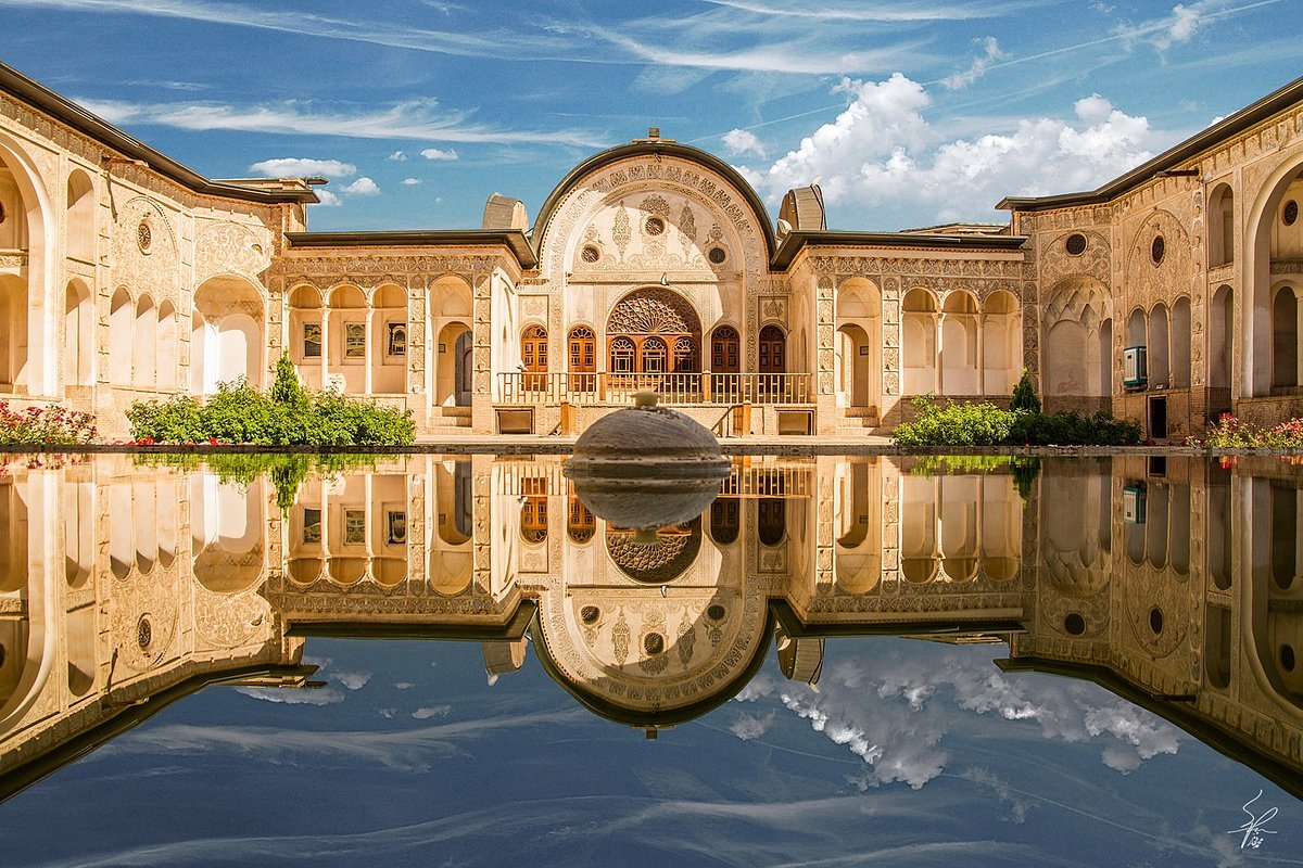 İran mimarisinin eşsiz örneklerinden biri: Tabatabai Evi