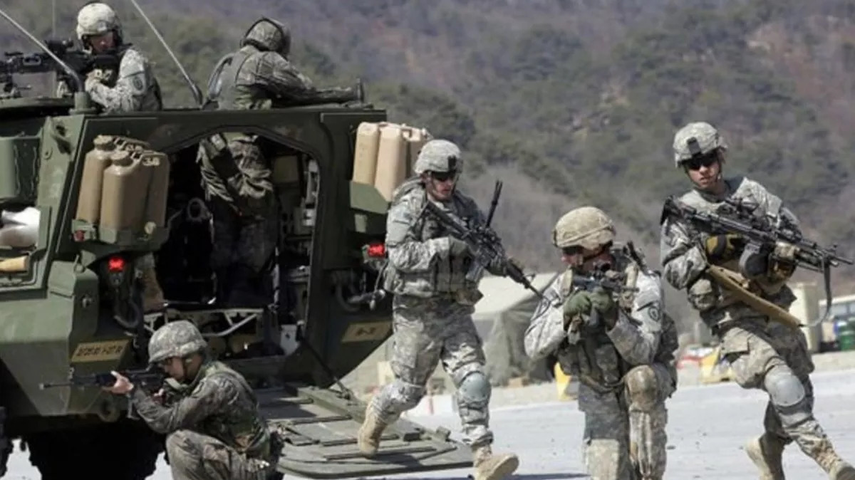 ABD ordusundan Güney Kore'ye askeri tatbikat