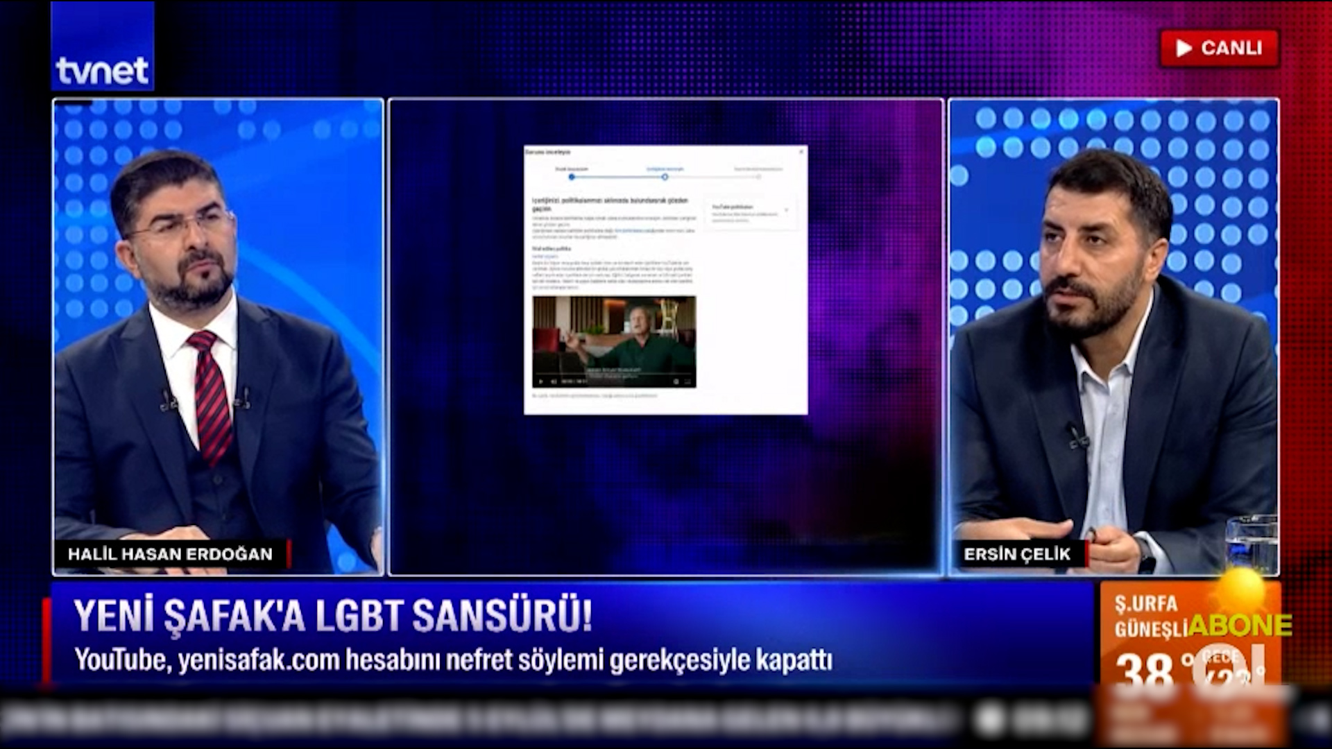 Gazeteci Ersin Çelik YouTube'un Yeni Şafak'a uyguladığı LGBT sansürü ile ilgili konuştu