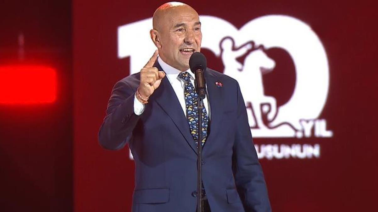 Tunç Soyer'in İzmir'in kurtuluşunun 100'üncü yıl dönümü törenindeki sözlerine tepkiler büyüyor