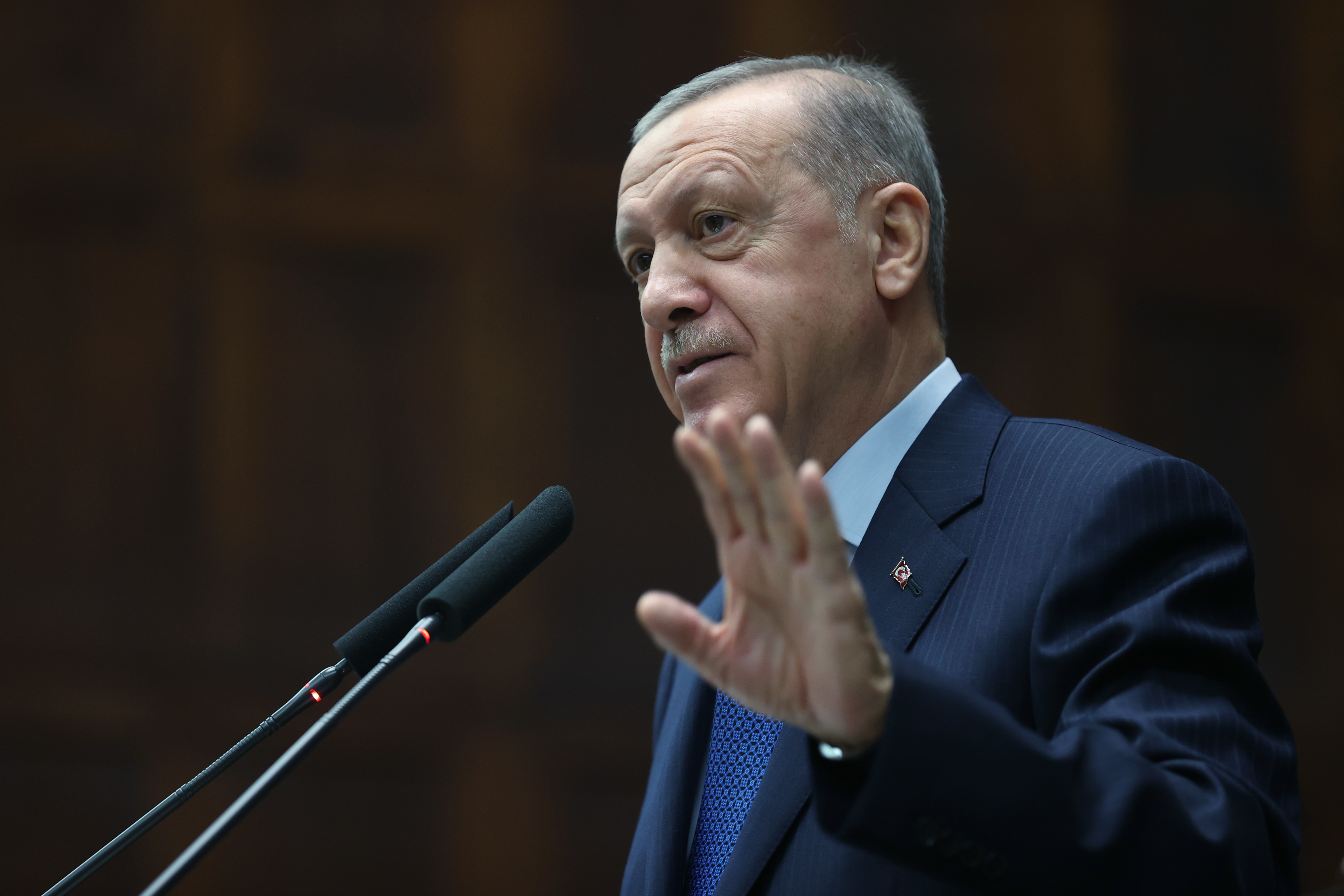Cumhurbaşkanı Erdoğan'dan CHP'nin teklifine tepki: Eğer samimiysen gelin çözümü yasa değil anayasa düzeyinden sağlayalım