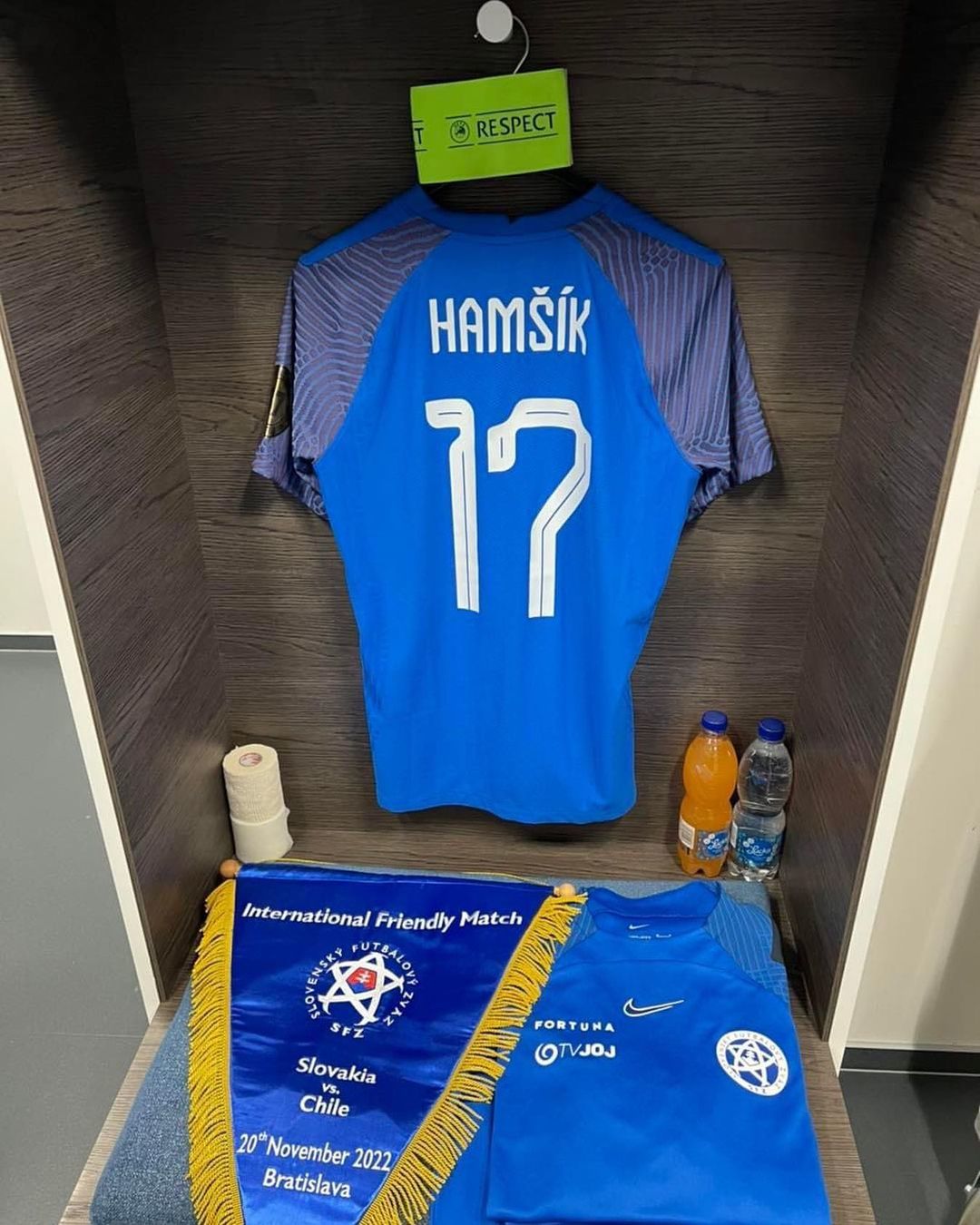 Trabzonspor'dan son kez milli formayı giyecek Marek Hamsik paylaşımı