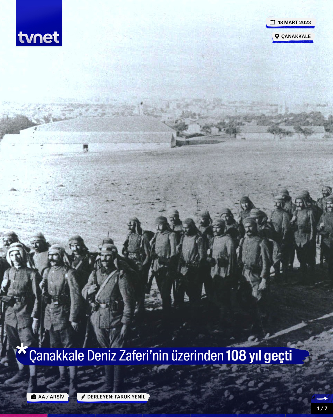 Çanakkale Deniz Zaferi'nin üzerinden 108 yıl geçti