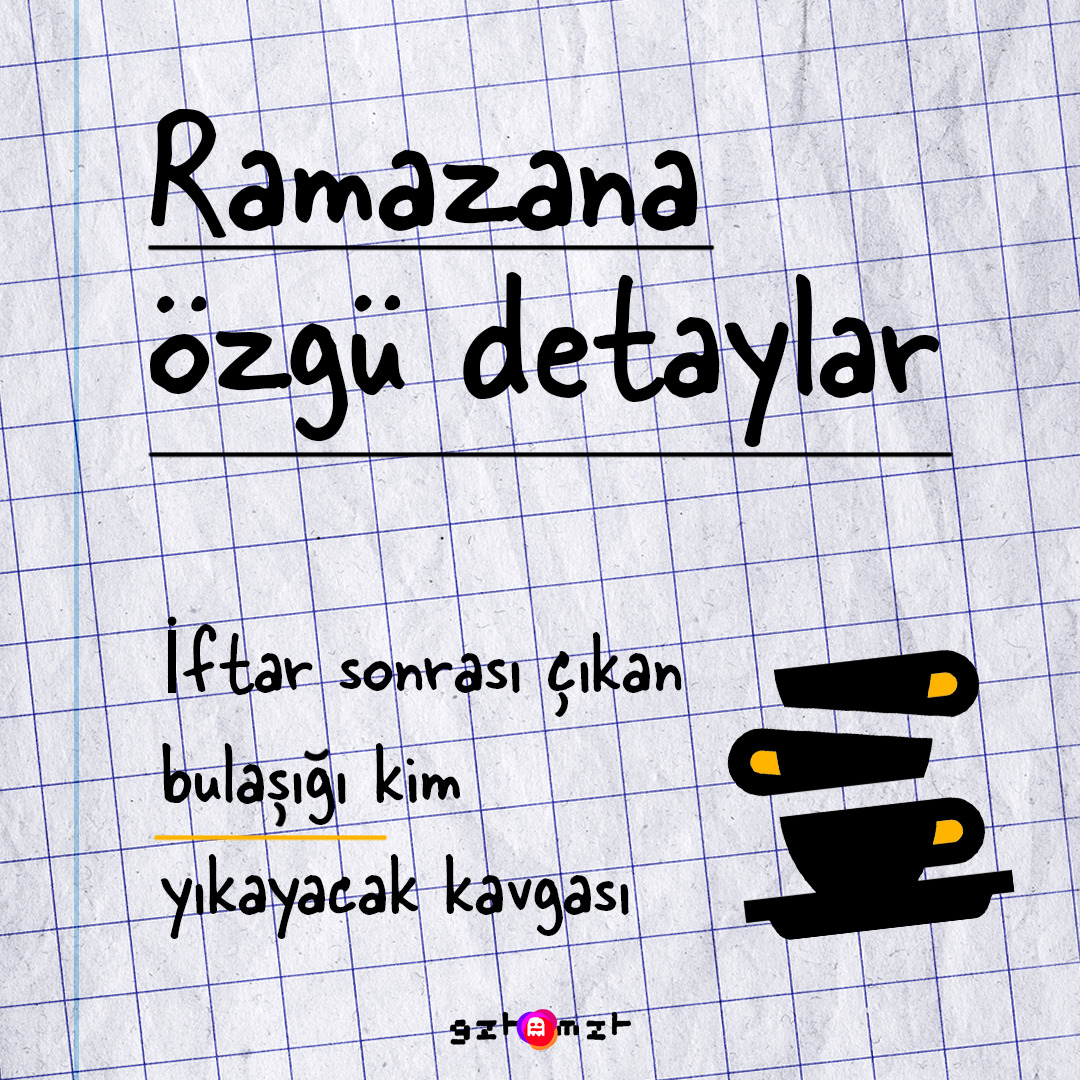 Ramazan'a özgü detaylar