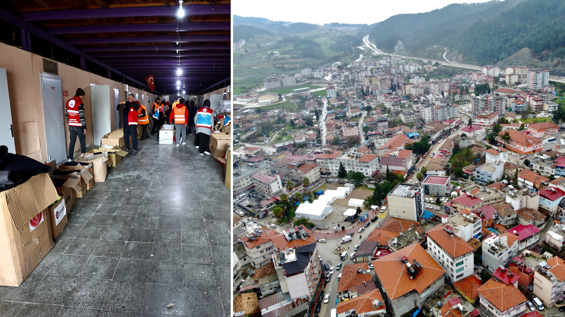 Hatay'ın Yayladağı ilçesi nüfusu kadar depremzede ağırlıyor