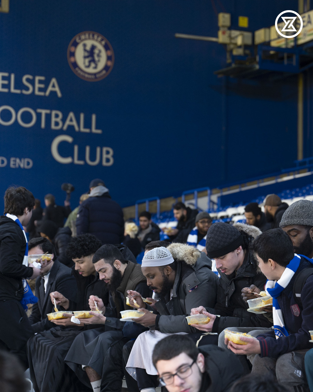 Stamford Bridge'de iftar