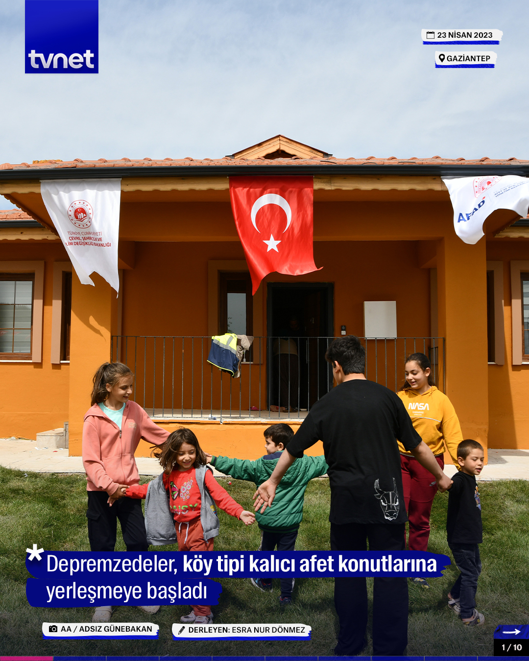 Depremzedeler, köy tipi kalıcı afet konutlarına yerleşmeye başladı