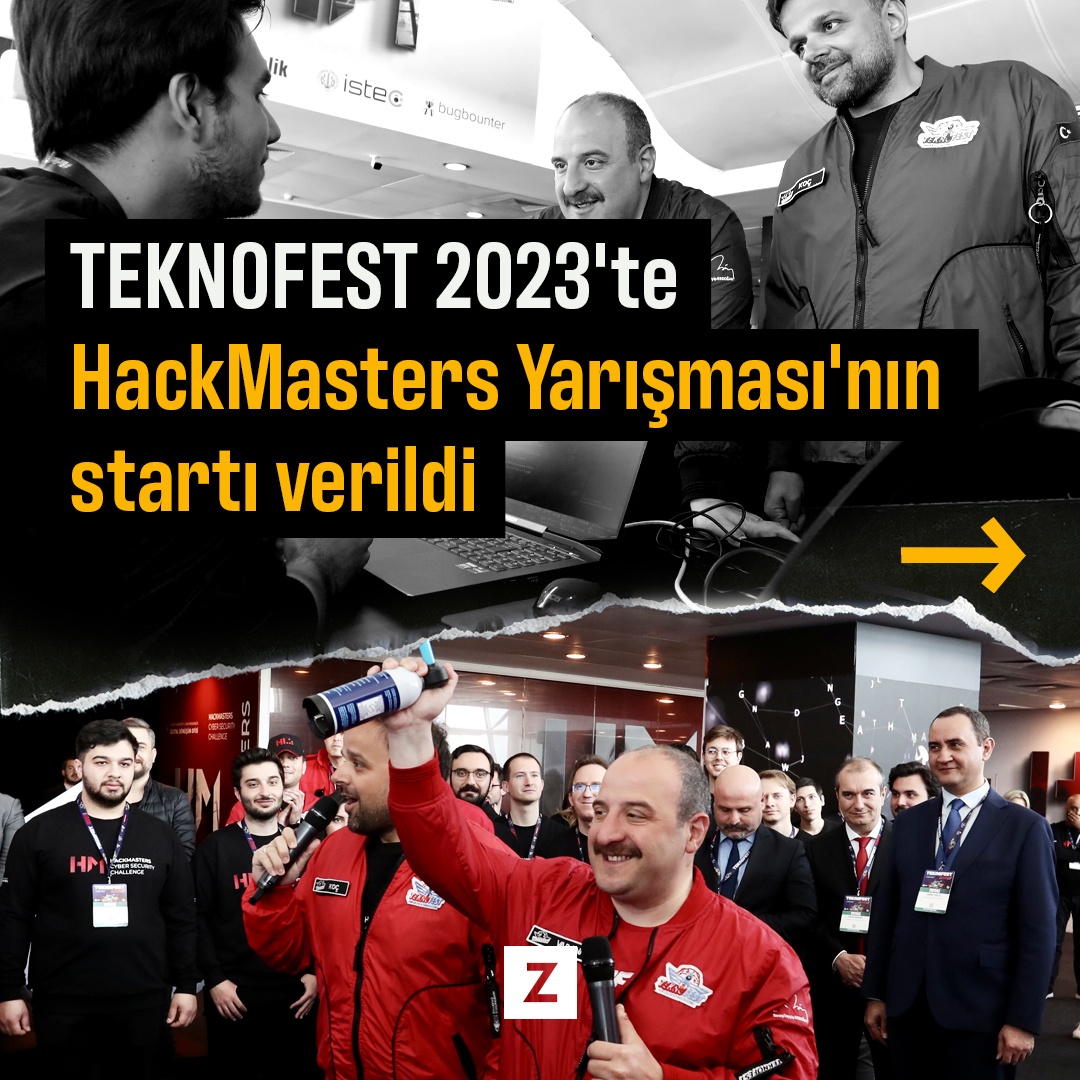 TEKNOFEST 2023'te HackMasters Yarışması'nın startı verildi