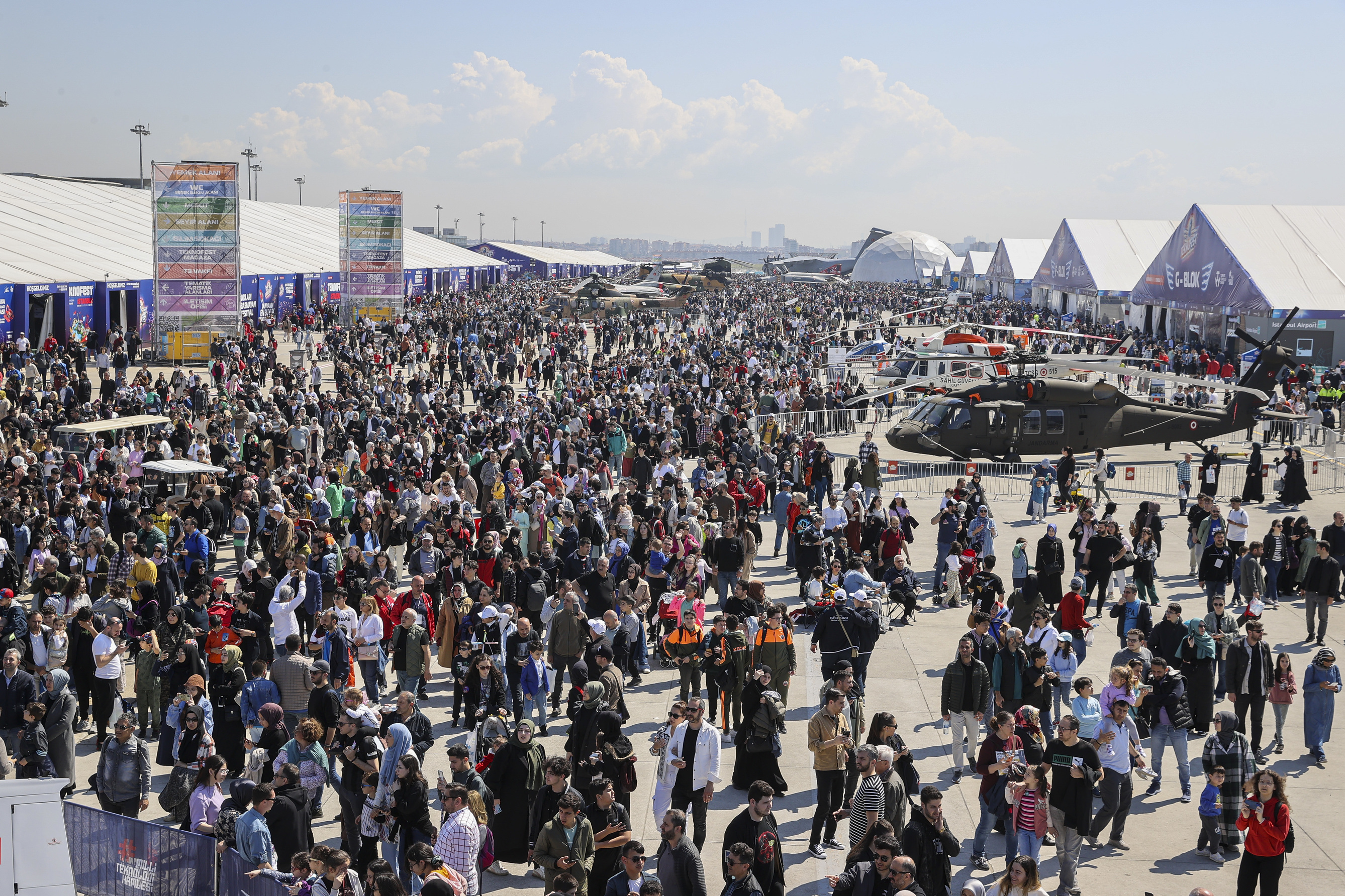 TEKNOFEST İstanbul'a beşinci gününde yoğun ilgi