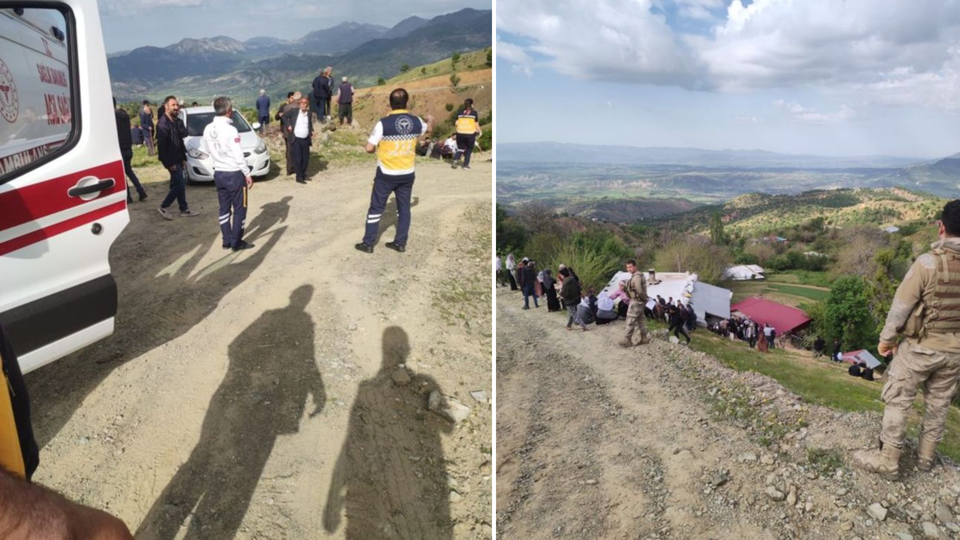 Diyarbakır'da minibüs şarampole devrildi: İki ölü, 13 yaralı