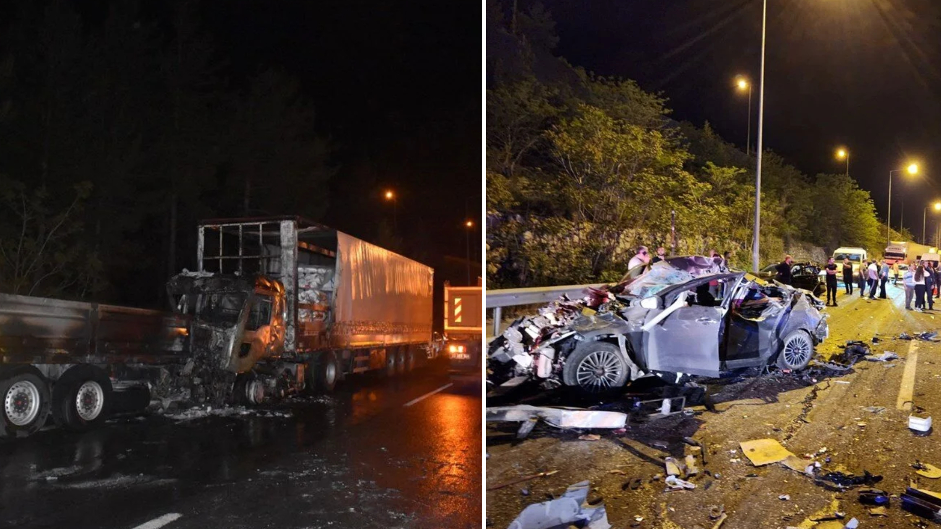 Adana'da zincirleme trafik kazası: 7 ölü, 7 yaralı