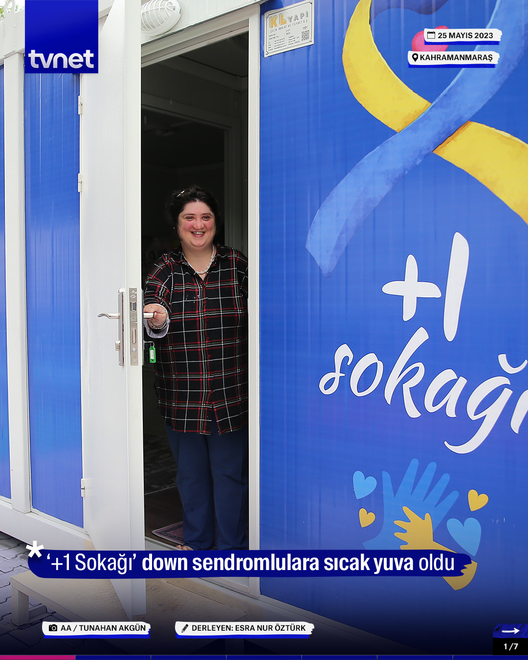 ‘+1 Sokağı’ down sendromlulara sıcak yuva oldu