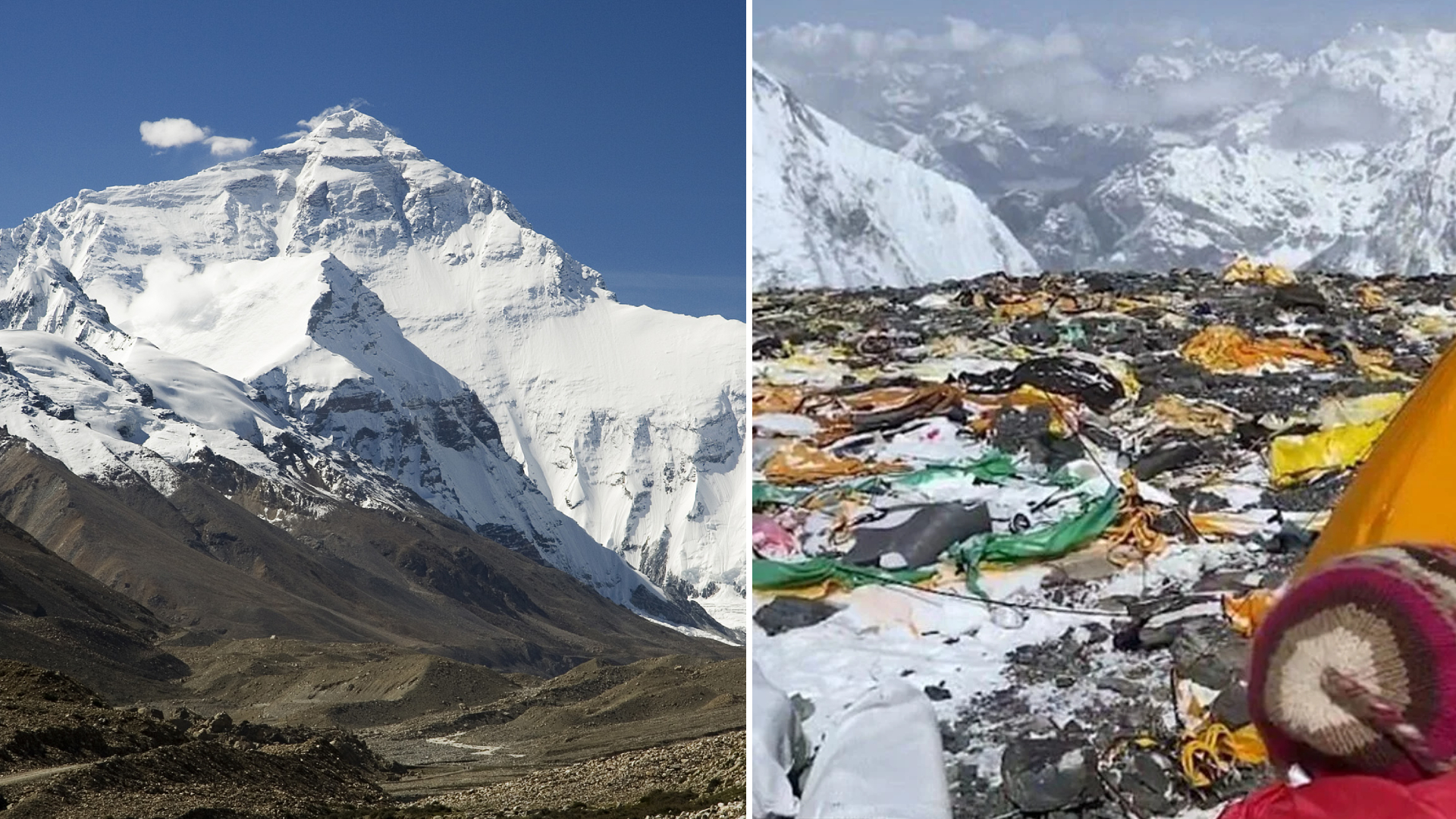 Himalaya Dağları 'çöp dağı'na dönüştü