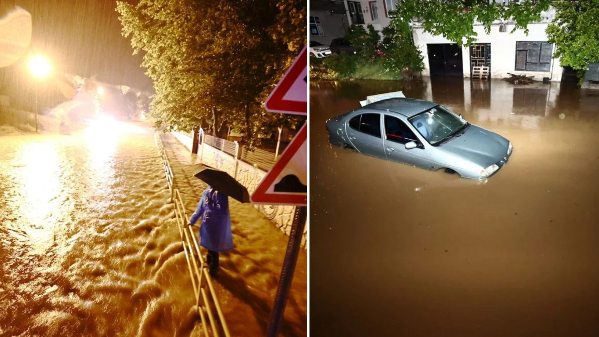 Düzce'yi sel vurdu: Heyelan riski devam ediyor