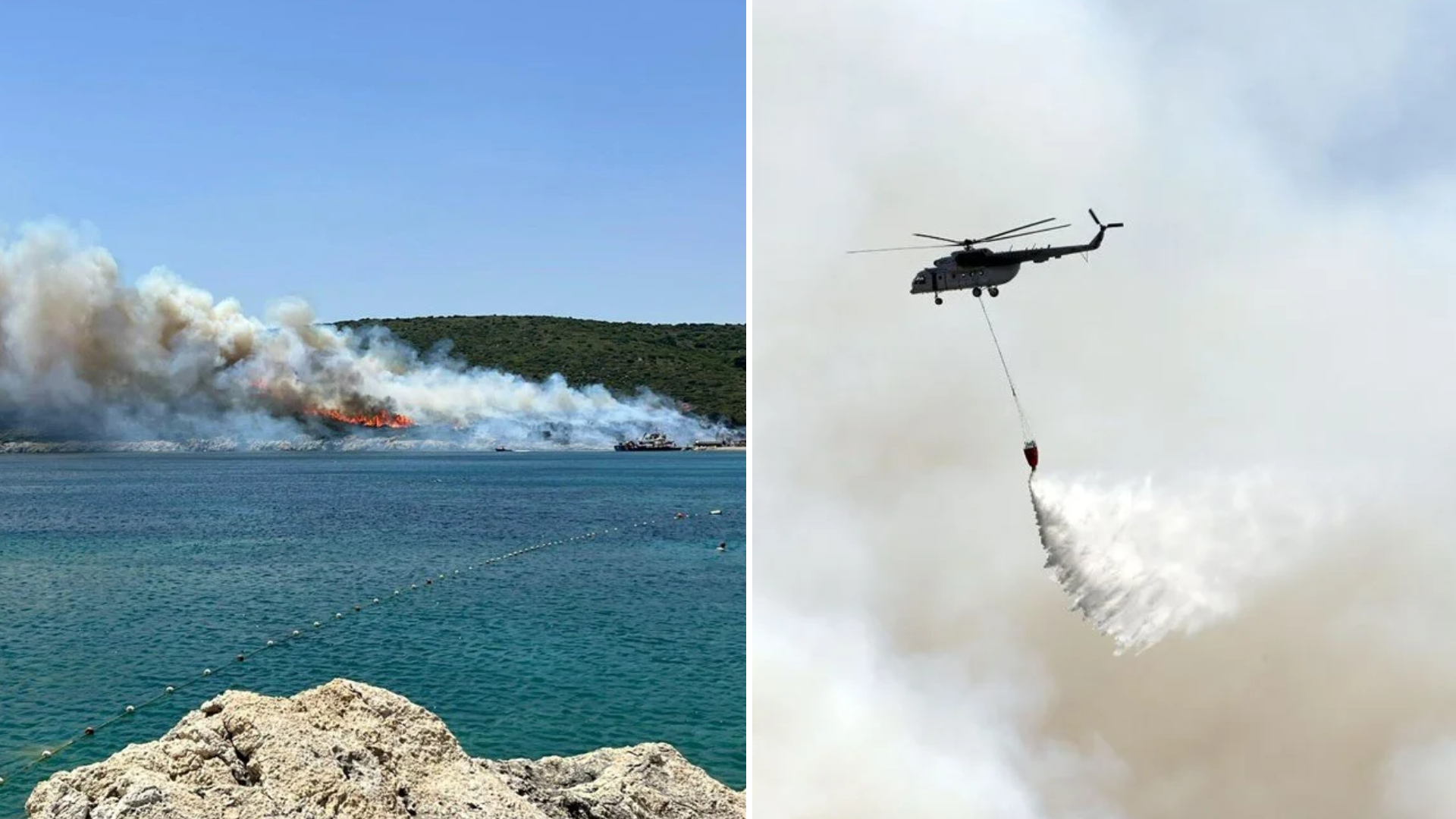 İzmir, Muğla, Balıkesir ve Kahramanmaraş’ta orman yangını çıktı