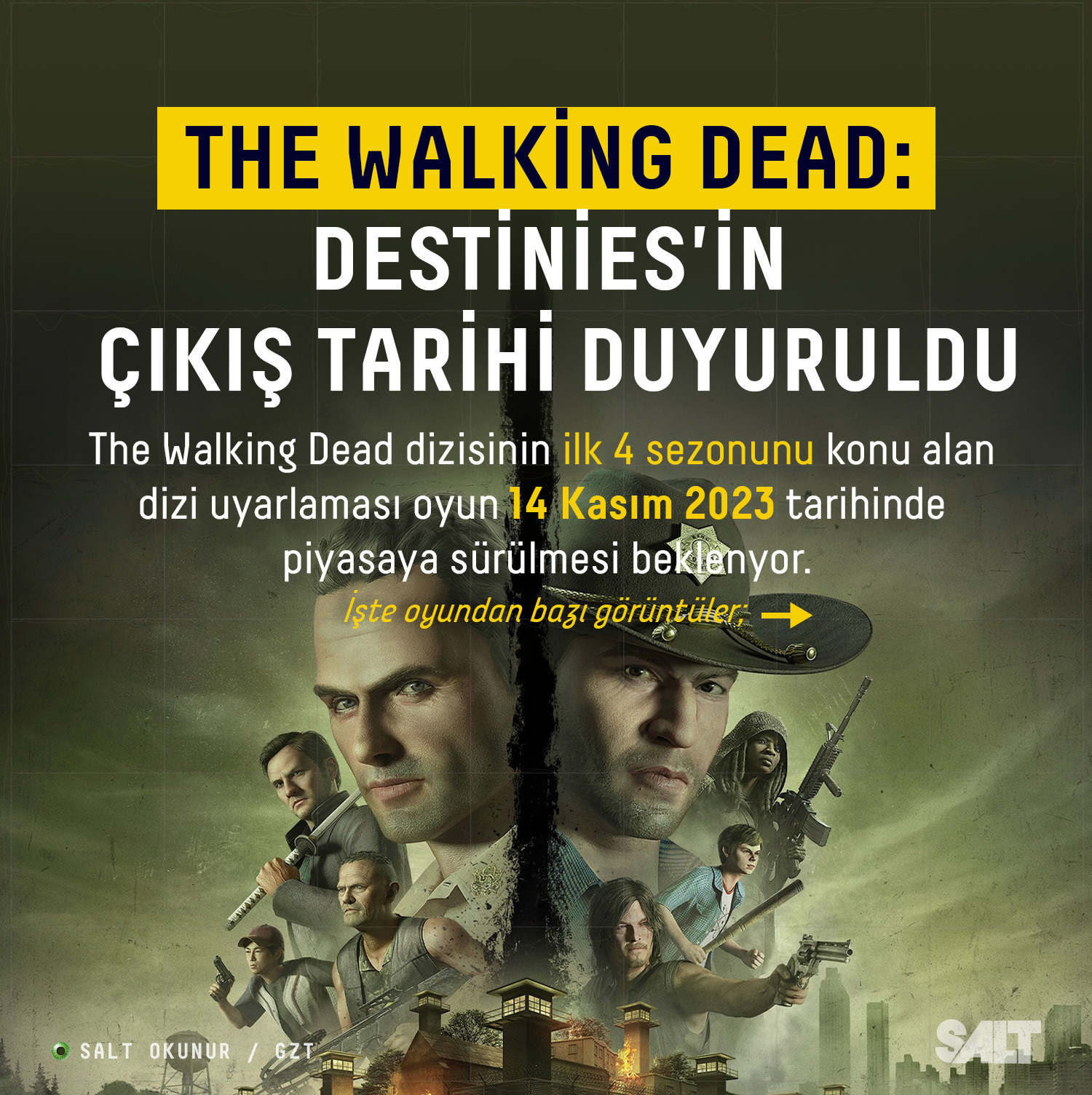 The Walkin Dead: Destinies'in Çıkış Tarihi Belli Oldu