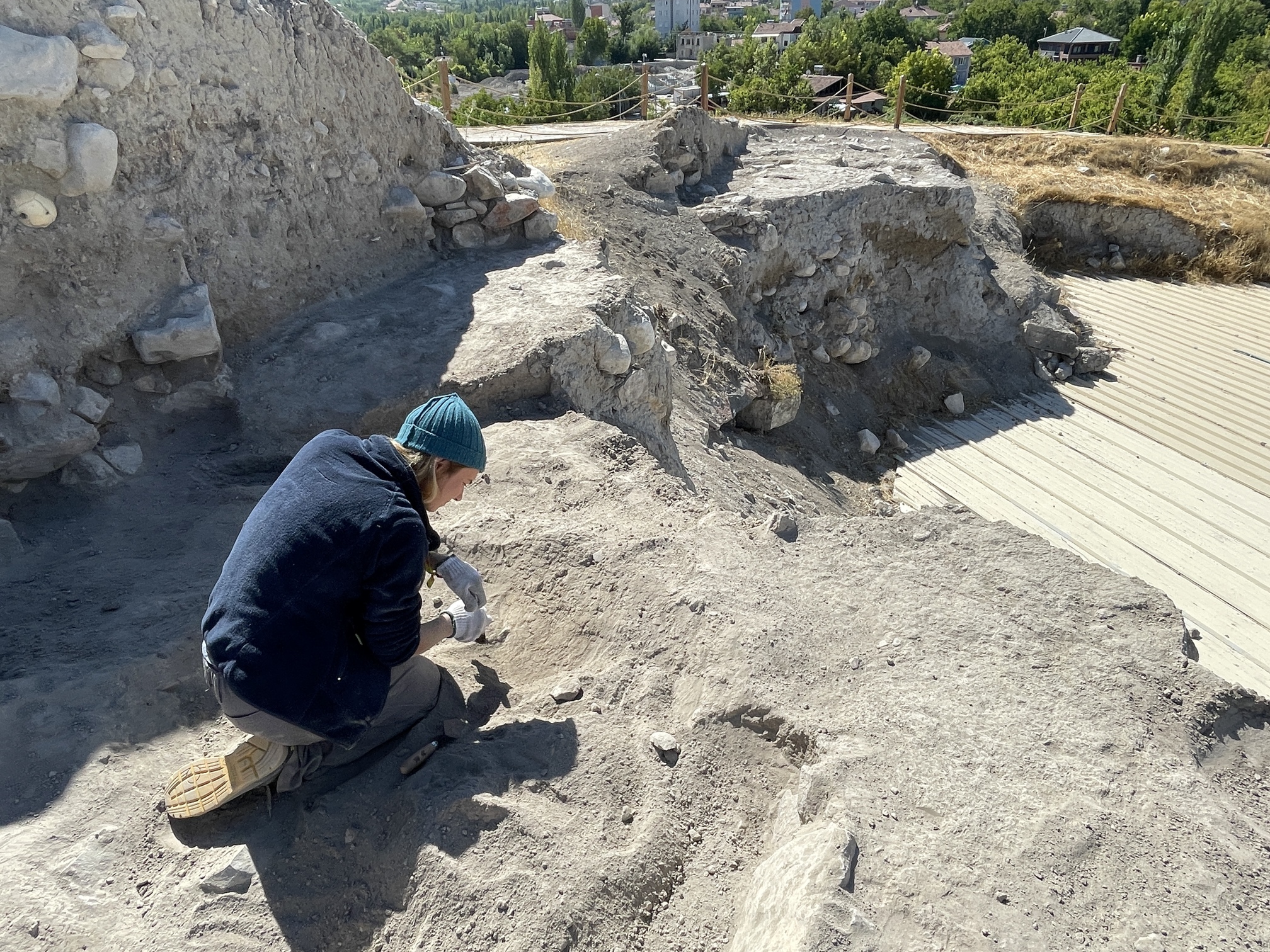 Arslantepe Höyüğü'nde Orta Tunç dönemine ait çalışma alanı bulundu